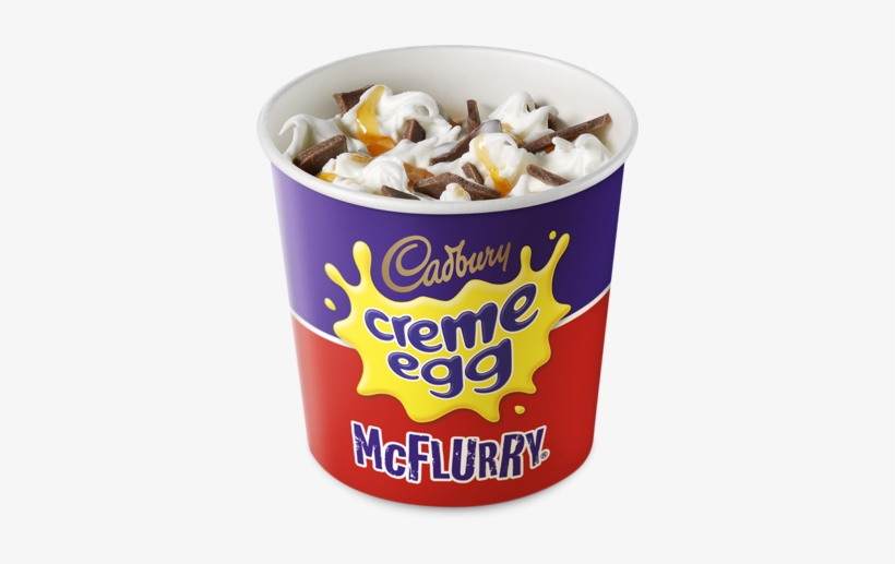 Mcdonalds Cadbury Creme Egg Mcflurry V=1458151593 - Caramel Creme Egg Mcflurry, transparent png