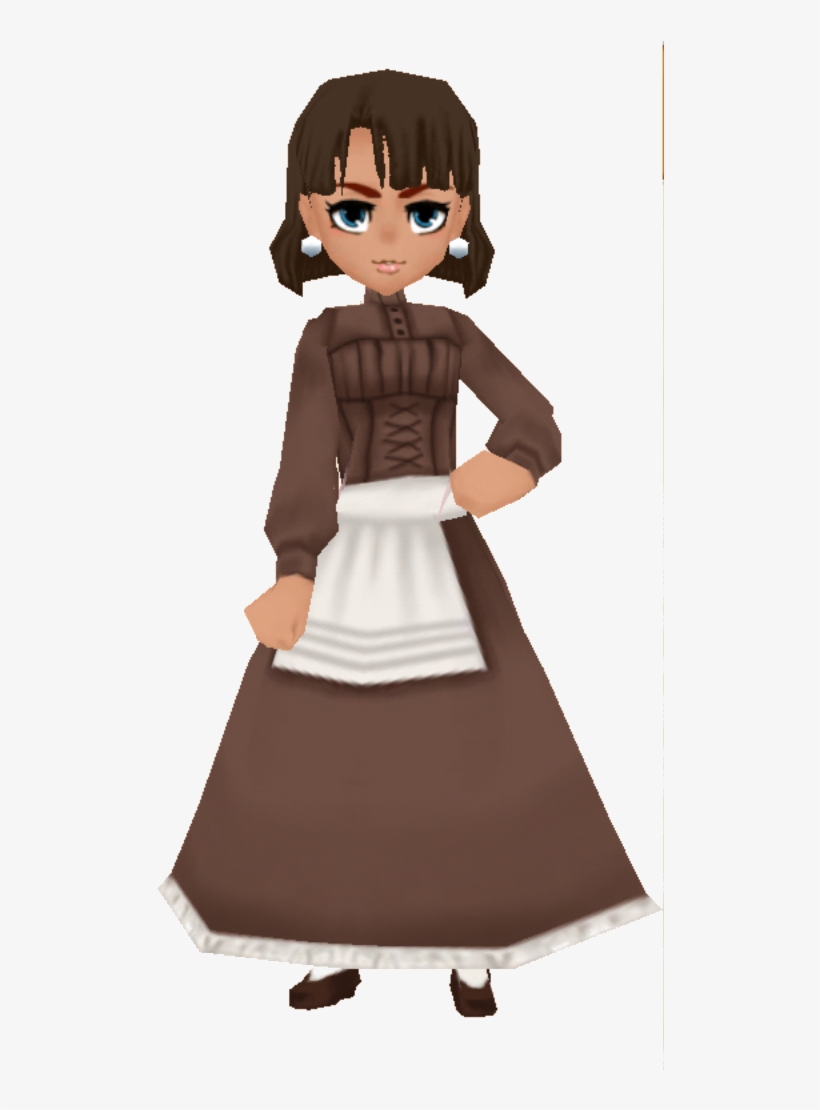Brown Country Clothes Female - Girl, transparent png