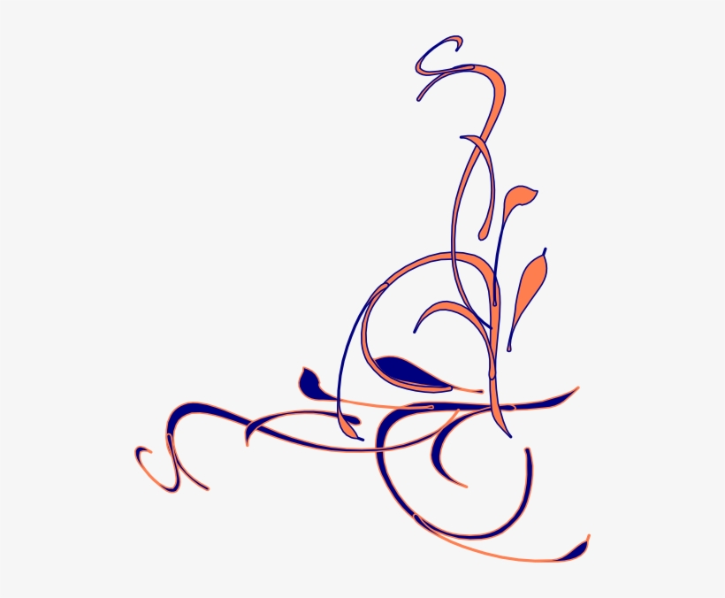 Navy Blue & Coral Svg Clip Arts 516 X 596 Px, transparent png
