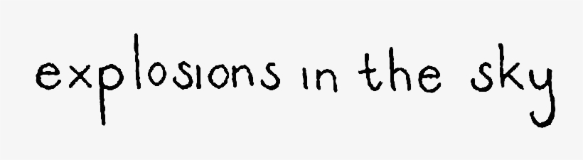 Explosions In The Sky - Explosions In The Sky Logo, transparent png