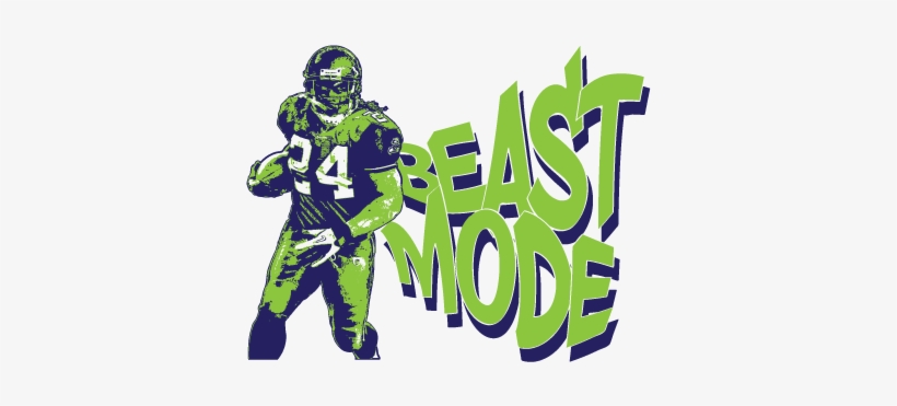 Marshawn Lynch Seahawks, transparent png