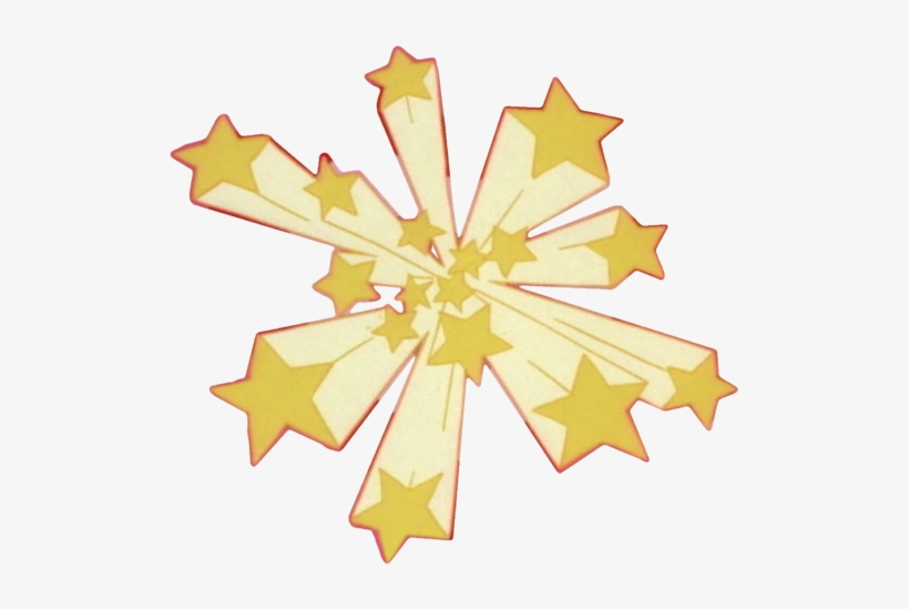 Star Explosion Cel 4, transparent png