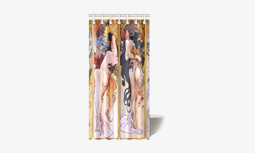 Katy Perry Dark Horse Alphonse Mucha Hot Sale Shower - Four Seasons Queen Duvet, transparent png