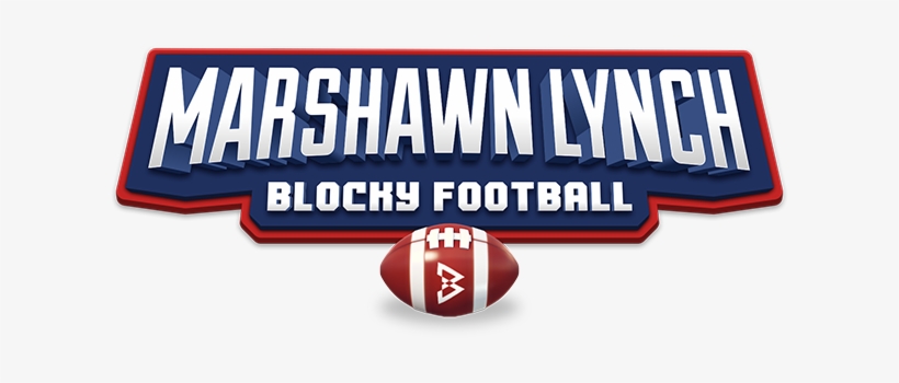 Marshawn Lynch Blocky Football Messages Sticker-4 - Blocky Football Ball, transparent png