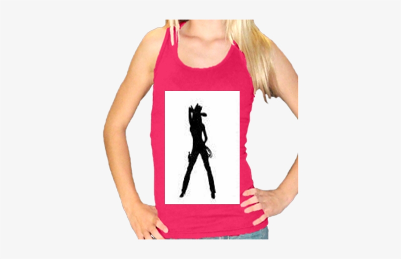 Country Girls Grip N' Ride City Girls Slip N' Slide - Cowboy Girl Wall Art Sticker Decal, Black, Size Medium, transparent png