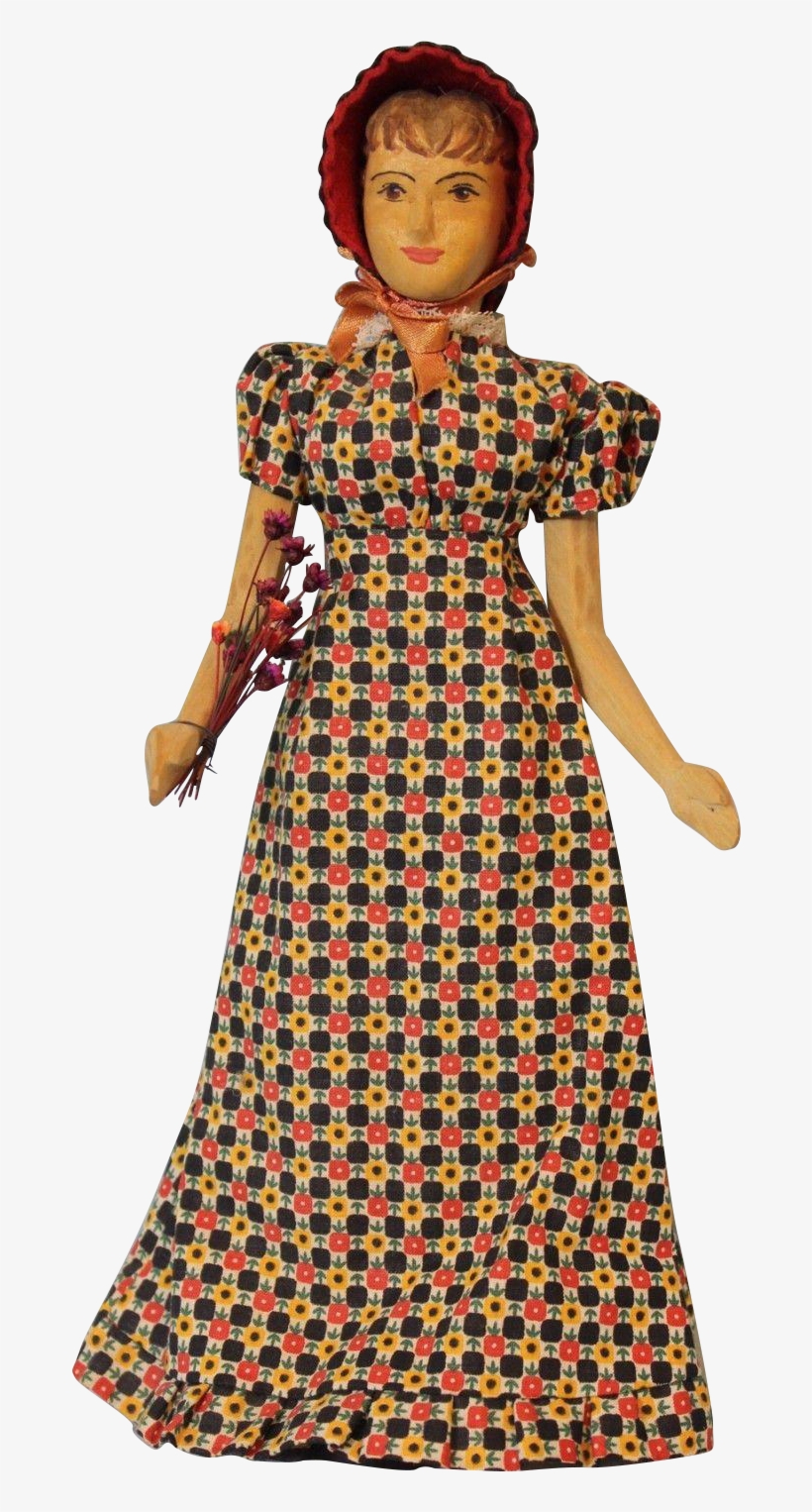 10 Inch Helen Bullard Wood Artist Doll Mary Ann A Country - Costume, transparent png