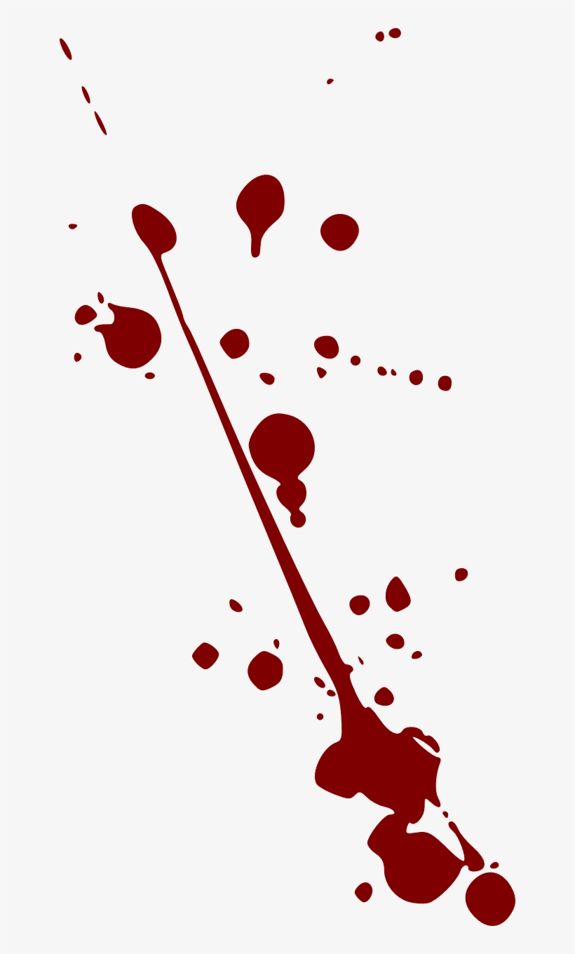 Blood Splatter Clipart, transparent png