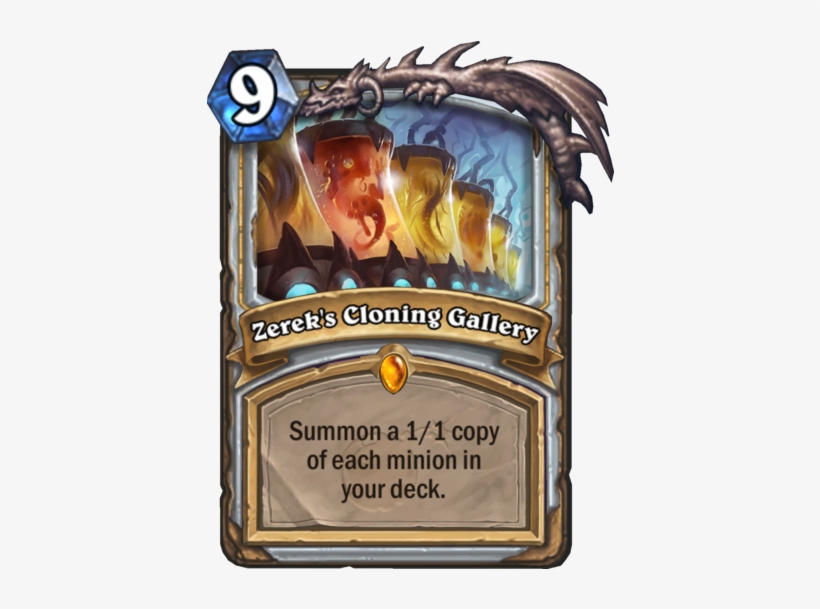 The Design Mandate Behind Legendary Spells, Then, Was - Zereks Cloning Gallery Hearthstone, transparent png