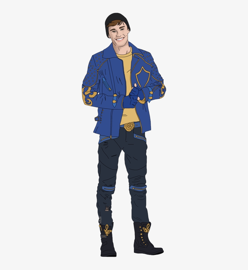 Mal Evie Jay Carlos Ben - Character Descendants Ben Art, transparent png