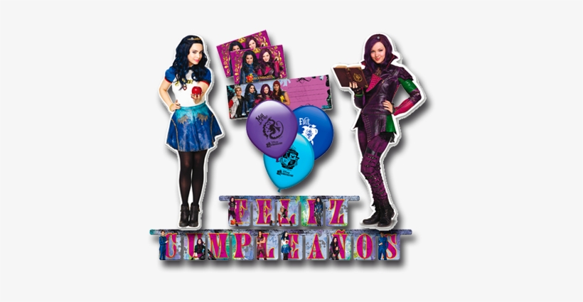 Verbetena Linea Descendants Dn328 Sweet Press - Invitaciones Los Descendientes Con Sobre 6 Uds, transparent png
