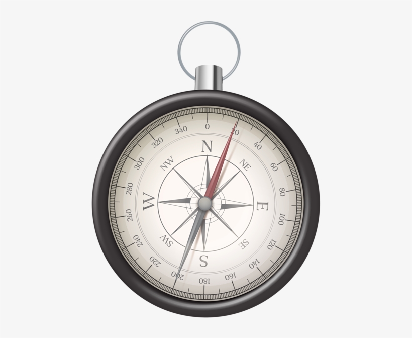 Compass Clip Art Png Image - Compass And Watch Png, transparent png