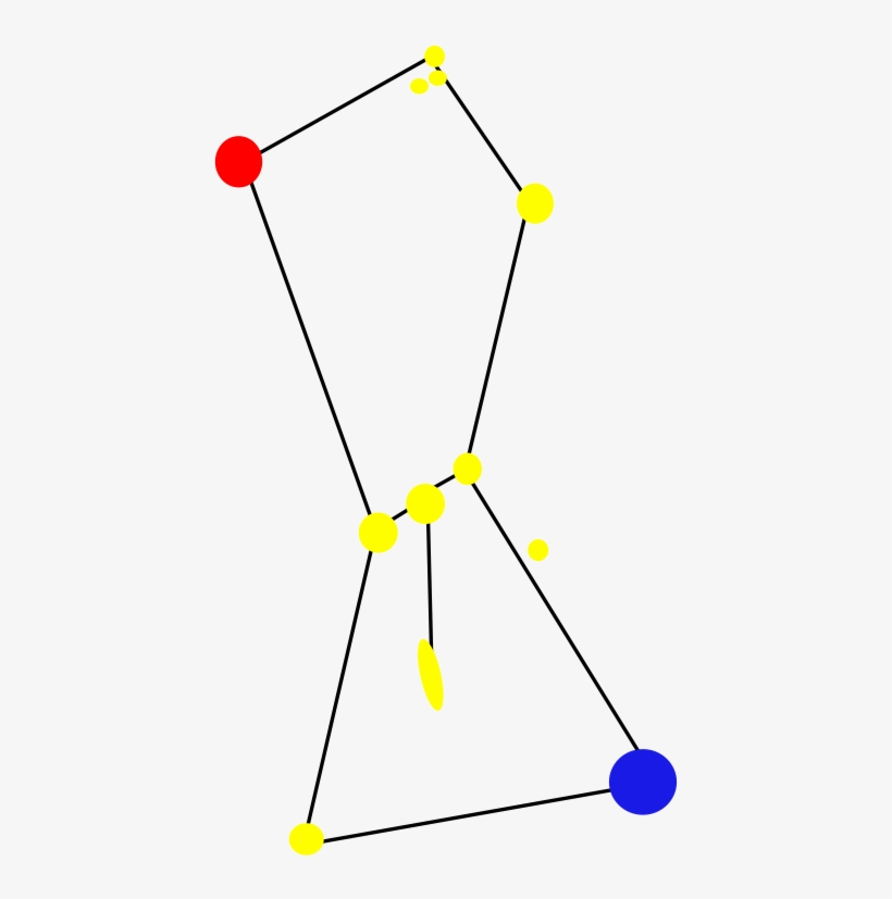 Constellation - Constellation Of Orion With Transparent Background, transparent png