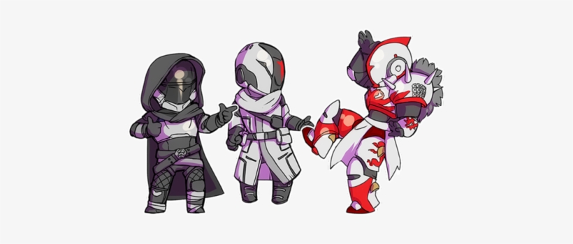 A Destiny Commission Fella Wanted His Three Guardians - Guardians Destiny 2 Transparent, transparent png