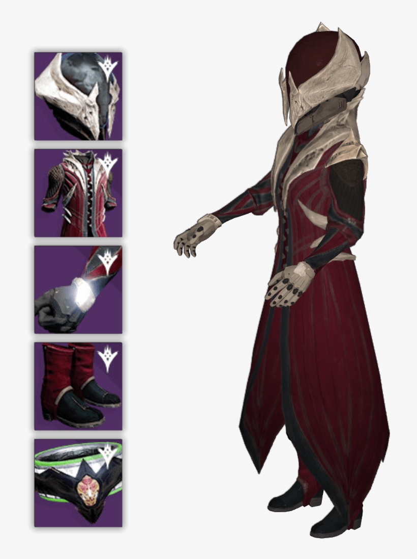 Spoiler - Taken King Warlock Raid Armor, transparent png