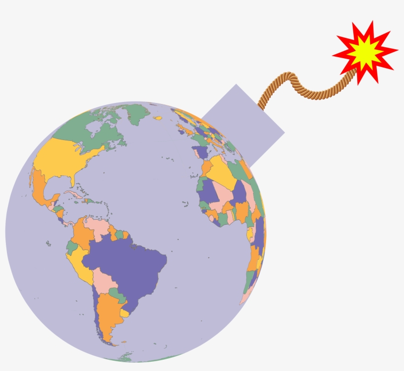 This Free Icons Png Design Of Political Map Earth Globe, transparent png