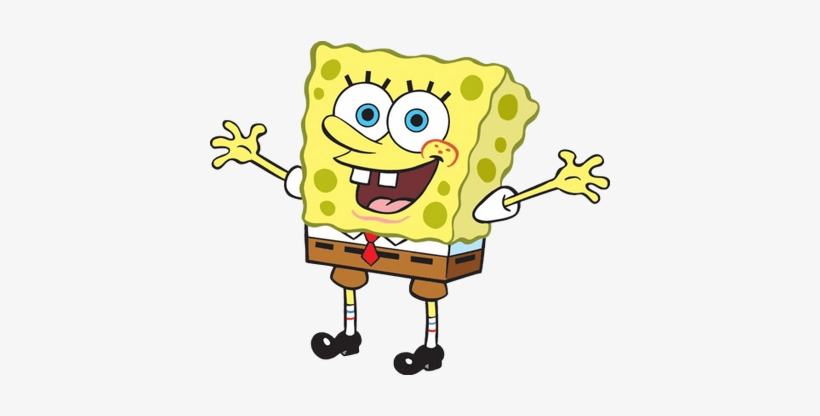 Spongebob Happy - Bob Esponja Png, transparent png
