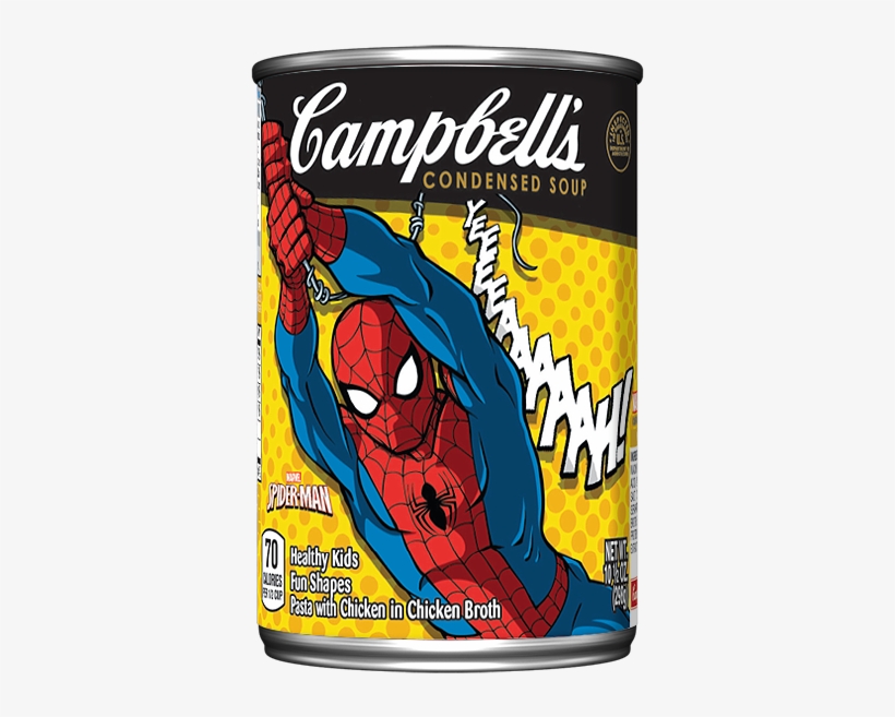 Marvel's Spider Man Classic Spider Man Series Campbell - Spider Man Campbell Soup, transparent png