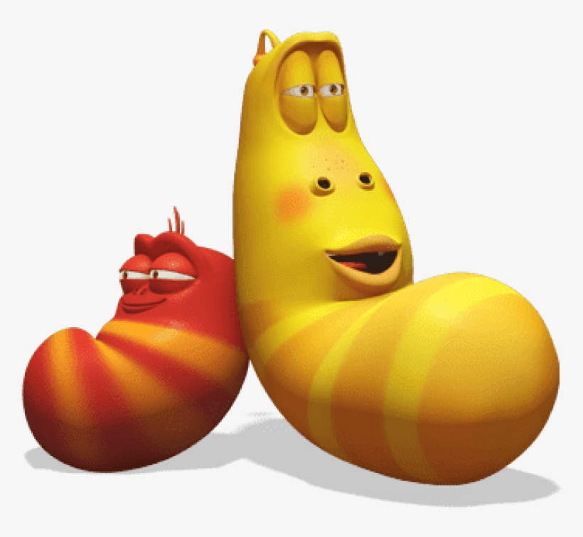 Larva Red And Yellow Tired Png - Larva Png, transparent png