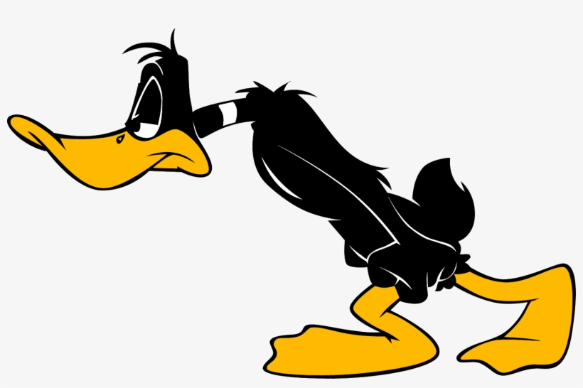 Tired Daffy Duck - Daffy Duck Cartoons, transparent png