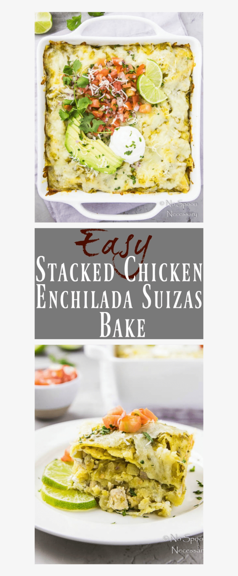 Easy Stacked Enchilada Suizas Bake - Enchilada, transparent png