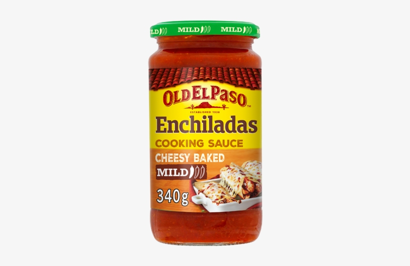 Cheesy Baked Enchilada Cooking Sauce - Old El Paso Enchilada Sauce, transparent png