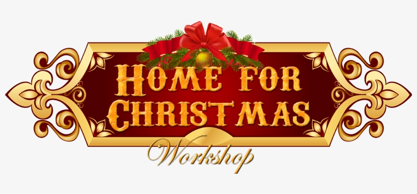 Home For Christmas Banner - Banner Design Transparent Background, transparent png