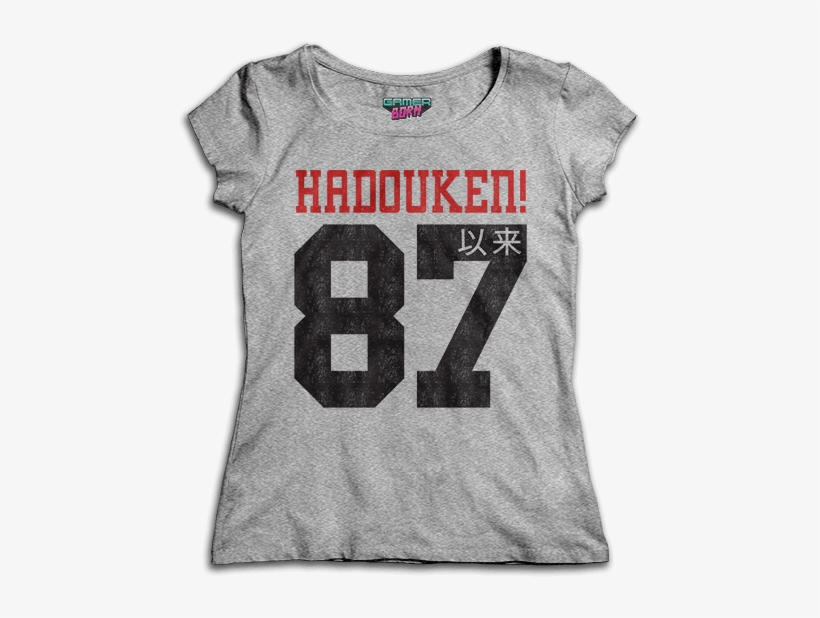 Women's Ryu Hadouken T-shirt - Camisa The Big Bang, transparent png