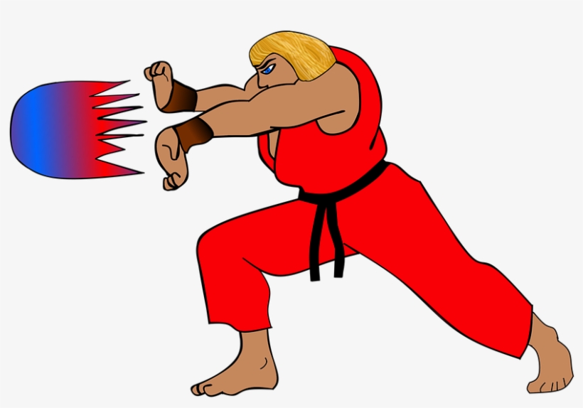 Fireball Clipart Street Fighter - Fight Png, transparent png