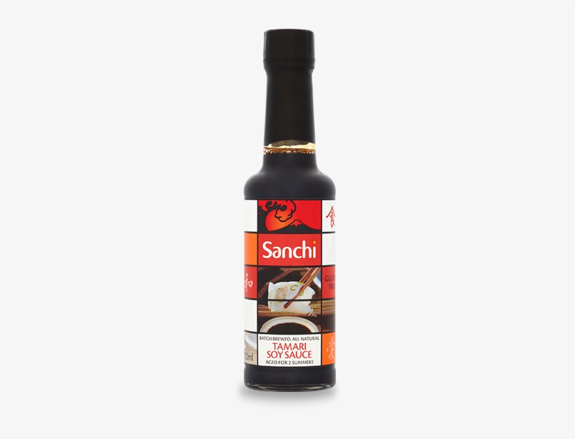 Sanchi Sanchi Tamari Soy Sauce Gluten Free 150ml -, transparent png
