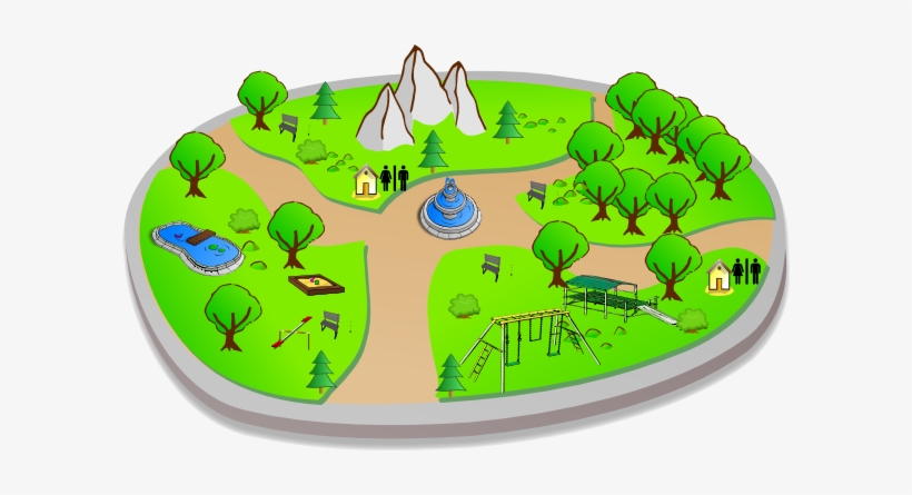 Park - Country Clipart, transparent png