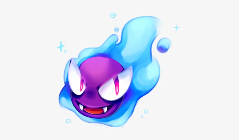 I Drew This While Hatching Eggs For A Shiny Gastly - Egg, transparent png