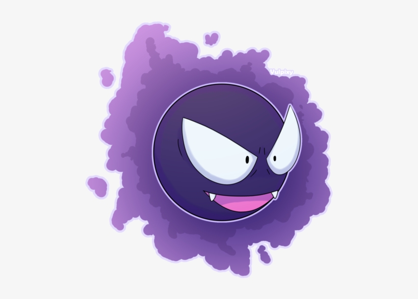 Gastly By Alolan-vulpixy - Illustration, transparent png