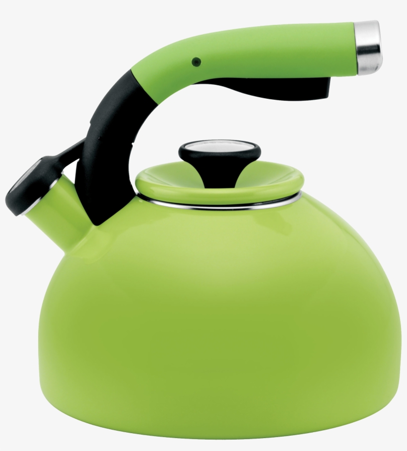 Best Free Kettle Icon Clipart - Circulon Morning Bird 2 Qt. Tea Kettle - Kiwi Green, transparent png