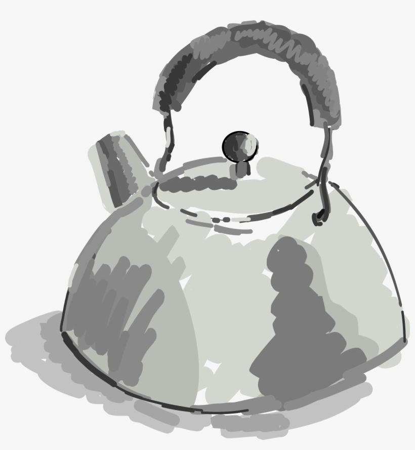 Kettle Png Transparent Image - Cartoon Tea Kettle, transparent png