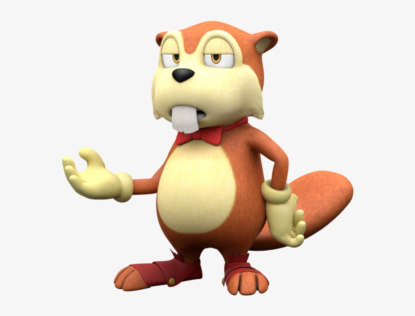 Metal Sonic - Sonic Boom Beaver, transparent png