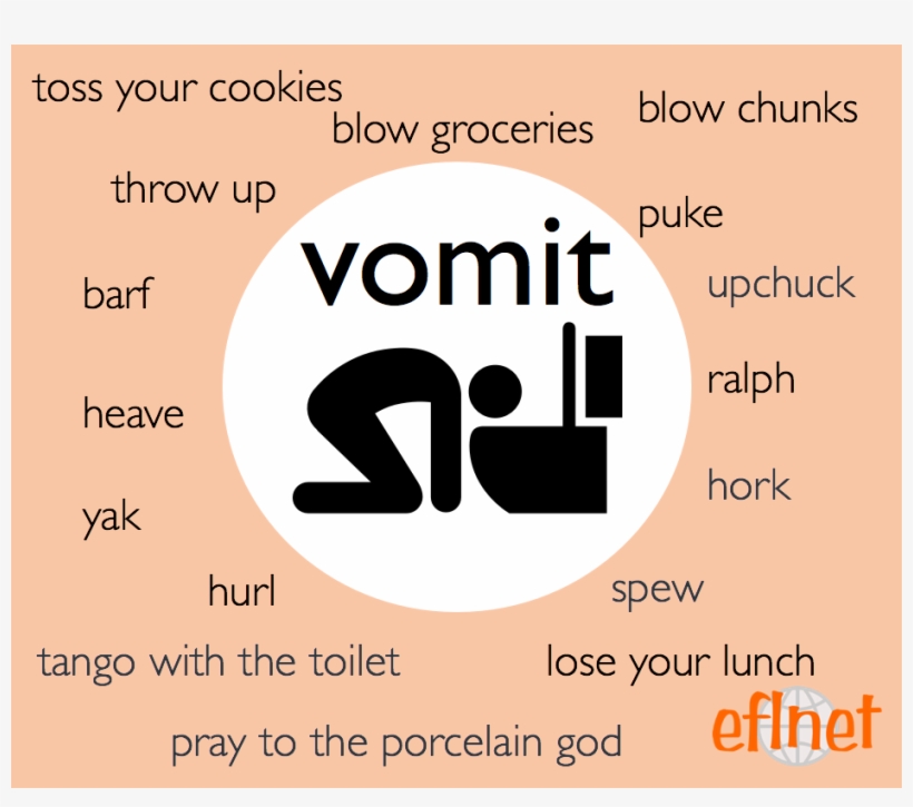 You Are Here - Different Words For Vomit, transparent png