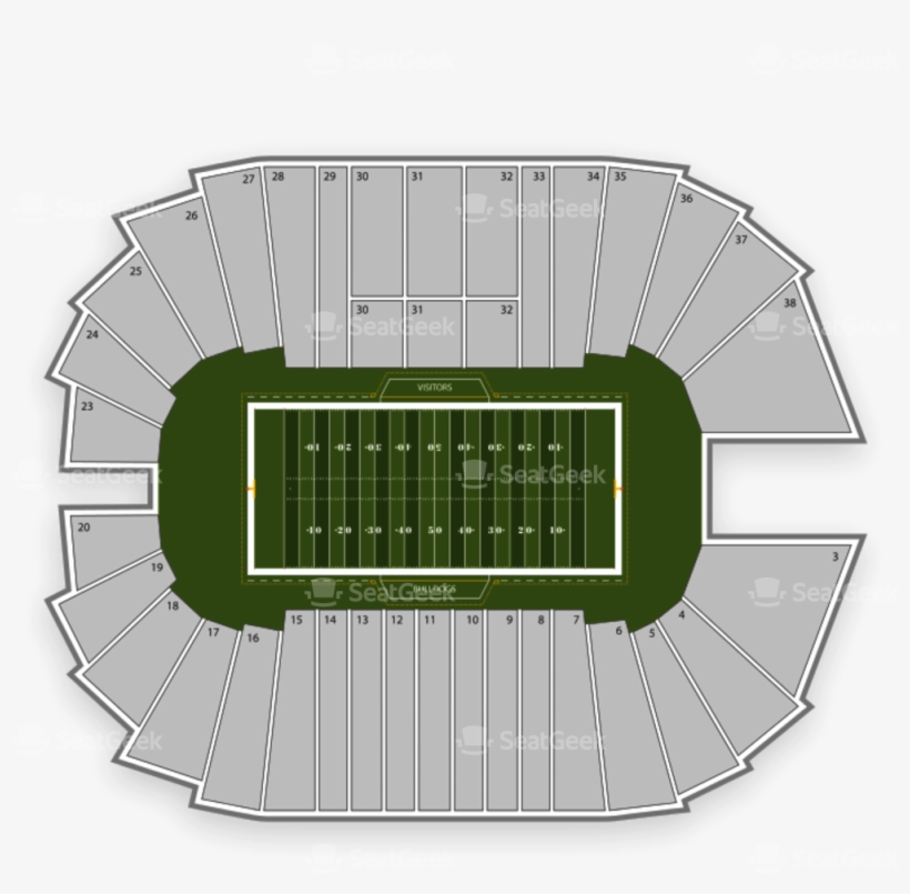 Fresno State Bulldogs Football Seating Chart Png Florida - Dallas Cowboys Field, transparent png