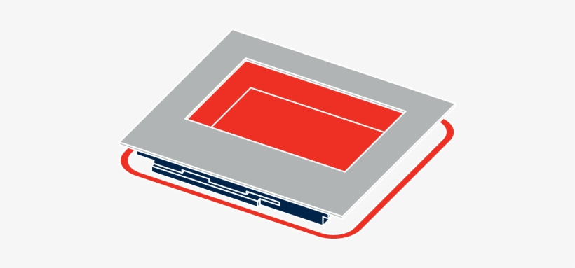 Football Stadium In Lausanne - Illustration, transparent png