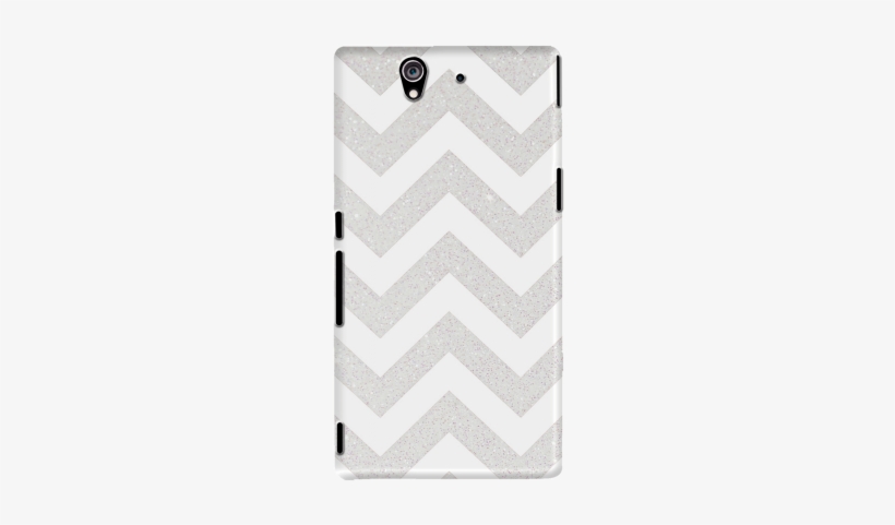 Creacover Silver Sparkle Case For Sony Xperia Z - Mobile Phone Case, transparent png
