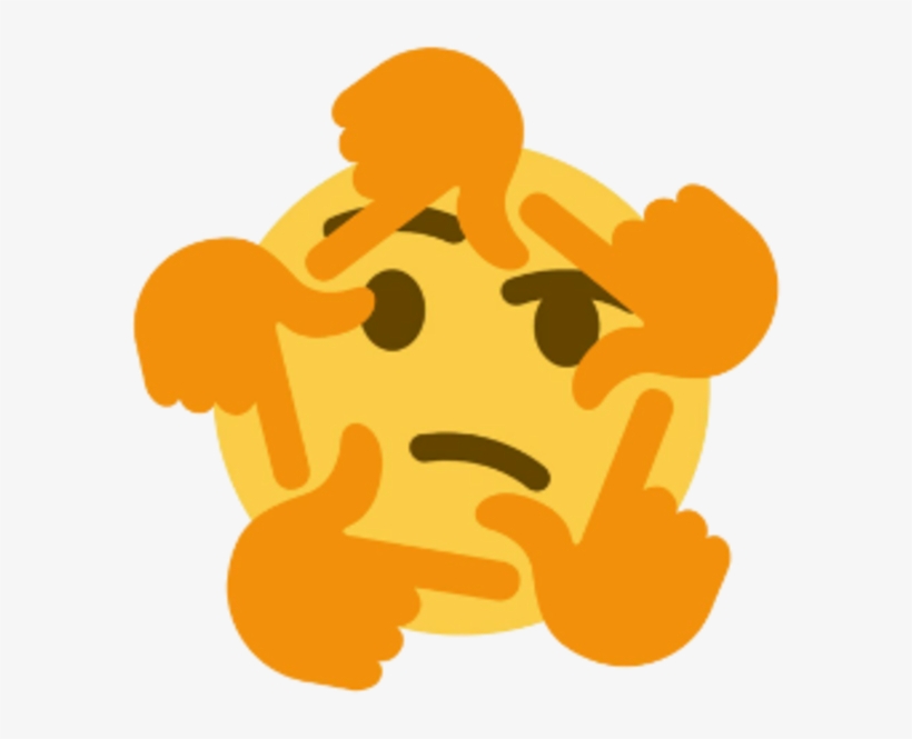 Znalezione Obrazy Dla Zapytania Thinking Emoji Meme - Thinking Emoji Fidget Spinner, transparent png