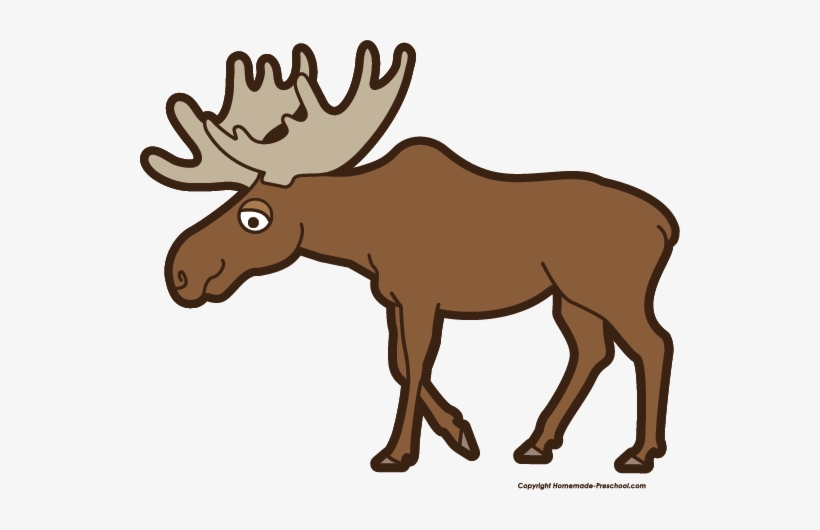 Collection Of Free Christmas Moose Clipart High Quality - Moose Clip Art Free, transparent png