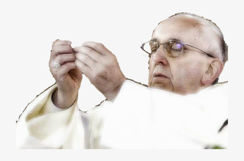 Copy Discord Cmd - Pope Mamma Mia Meme, transparent png