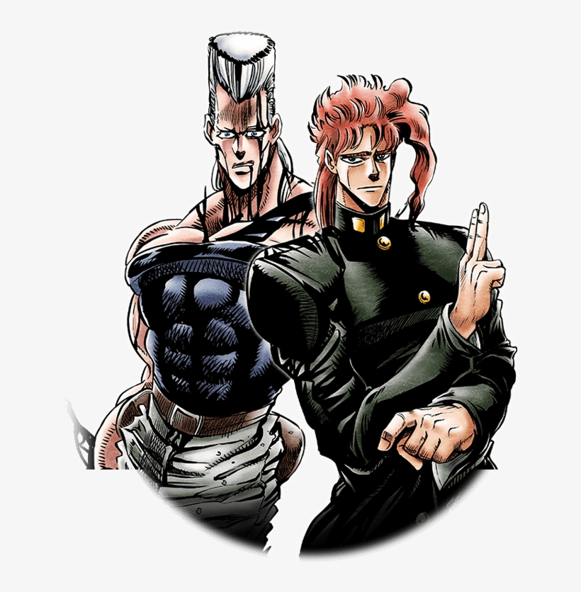 Unit Jean Pierre Polnareff And Noriaki Kakyoin - Noriaki Kakyoin, transparent png