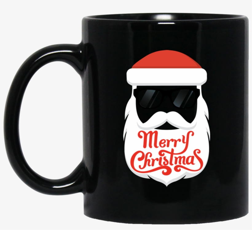 Merry Christmas, Santa Blowing Heart Emoji Mug - Programmer With Or Without A Job, transparent png