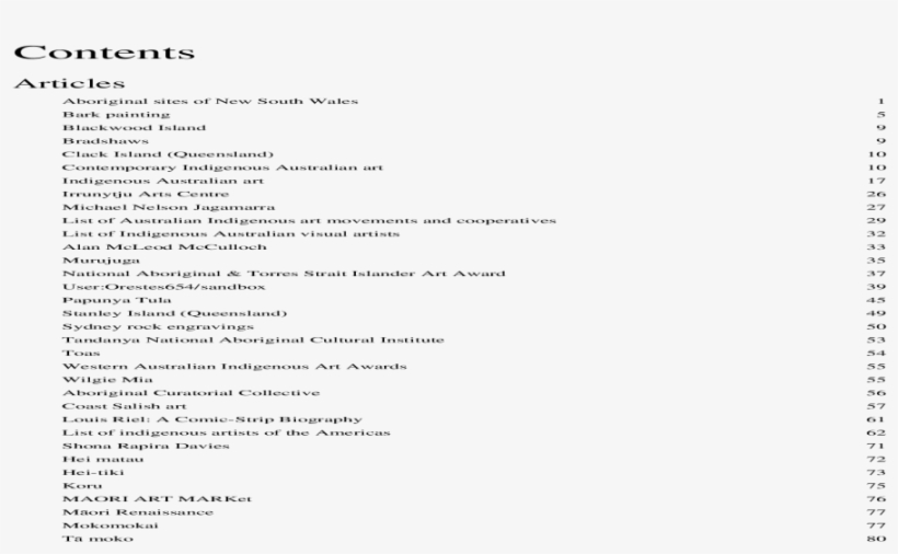 Table Of Contents, transparent png