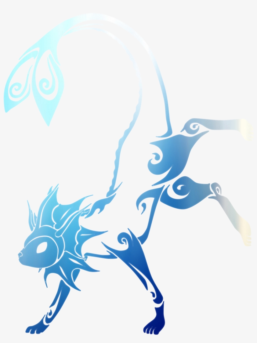 Jenn Avatar - Vaporeon Phone Background, transparent png