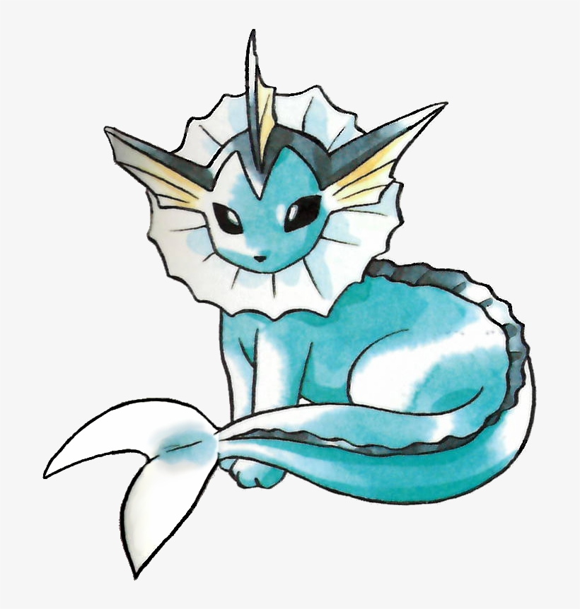134vaporeon Rg - Vaporeon Artwork, transparent png