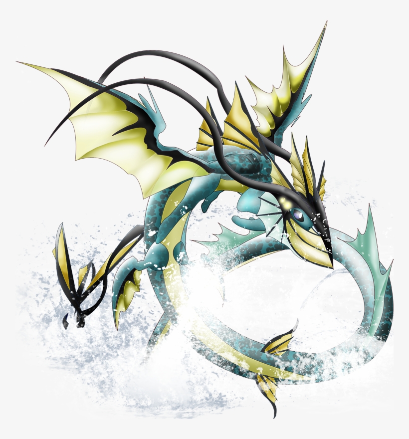 Pokemon Mega Vaporeon Dragon Is A Fictional Character, transparent png