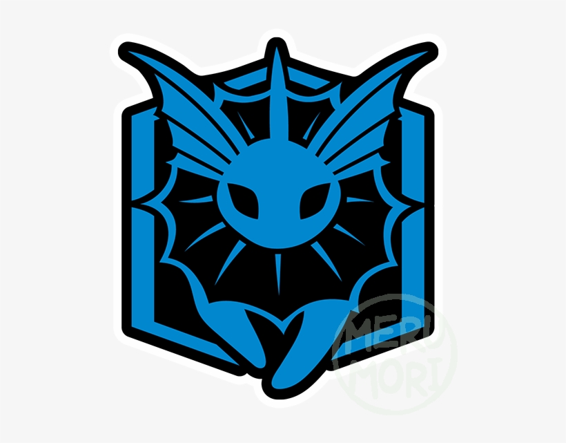 Team Mystic Vaporeon Sticker, transparent png