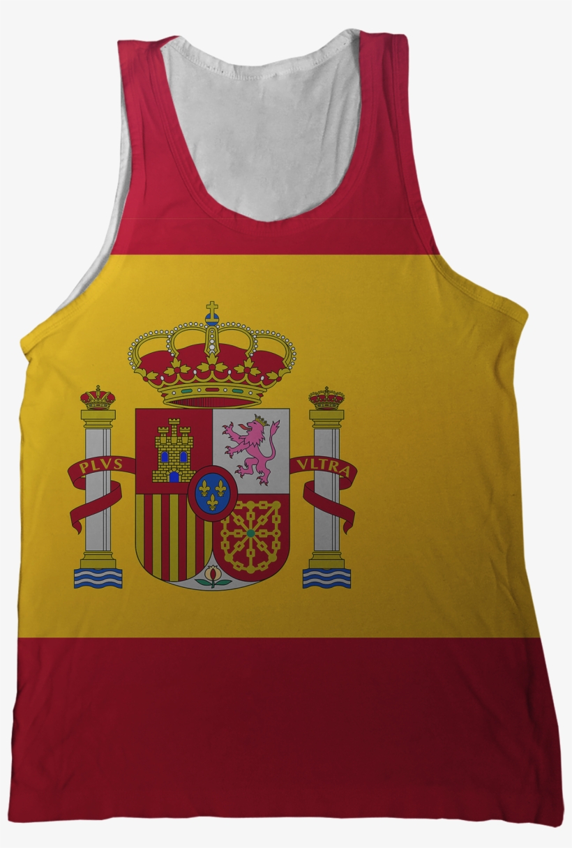 Spain Flag Tank Top - Spain Flag, transparent png
